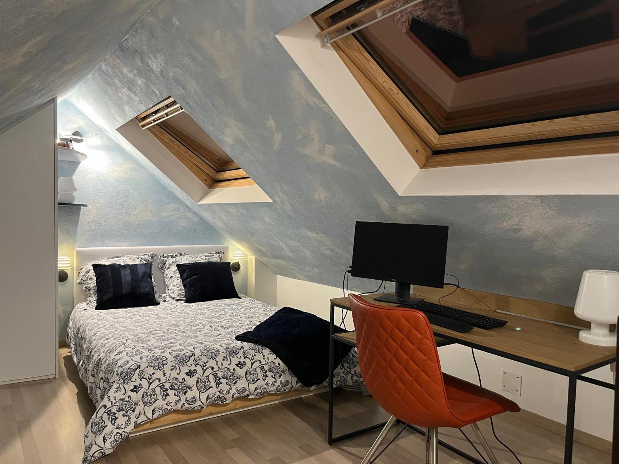 Charmant Duplex Privatise, Climatise, 2 Chambres Straatsburg Buitenkant foto