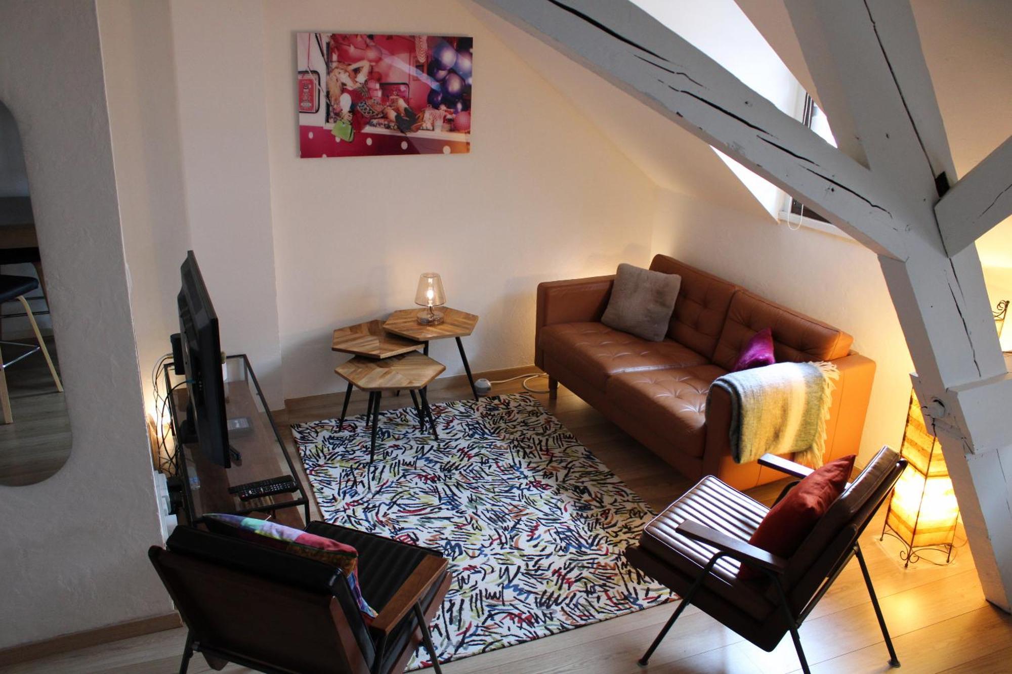 Charmant Duplex Privatise, Climatise, 2 Chambres Straatsburg Buitenkant foto