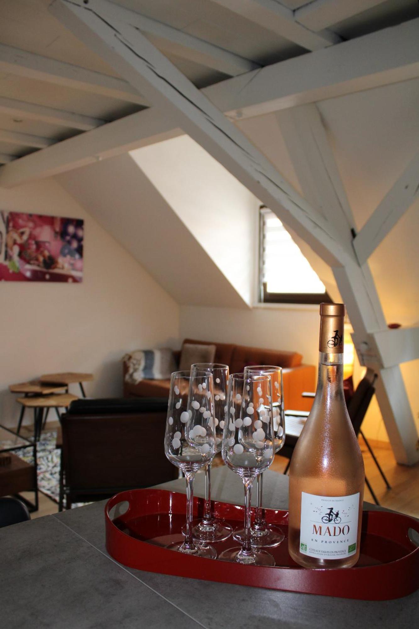 Charmant Duplex Privatise, Climatise, 2 Chambres Straatsburg Buitenkant foto