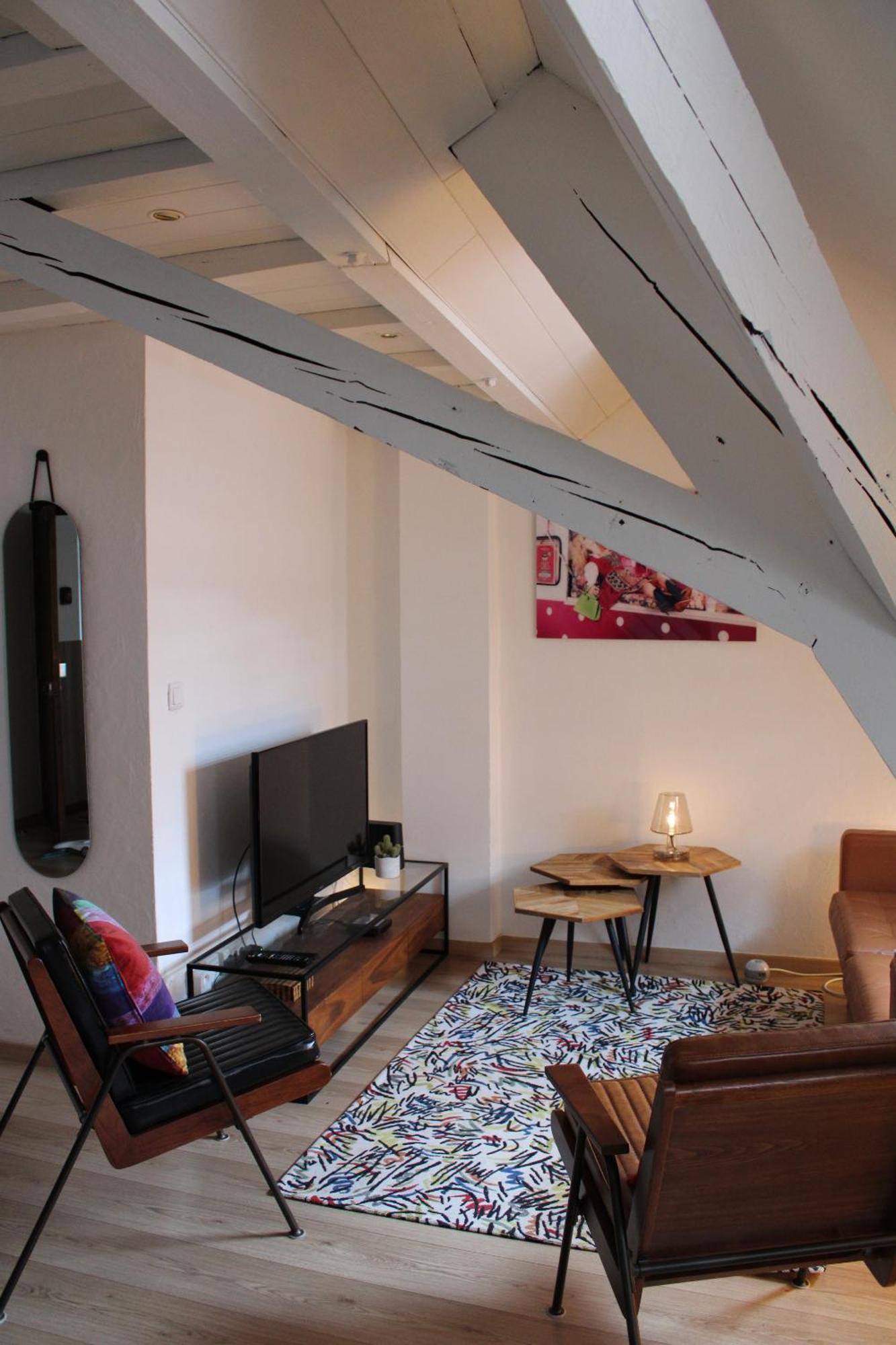 Charmant Duplex Privatise, Climatise, 2 Chambres Straatsburg Buitenkant foto